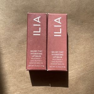 Ilia balmy tint lip balm bundle brand new! Memoir and wanderlust